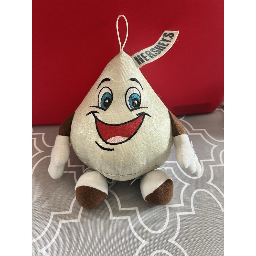 Hershey's Kiss 11" Plush Stuffed Animal Toy W/Blue Sneakers Hershey Company 2011